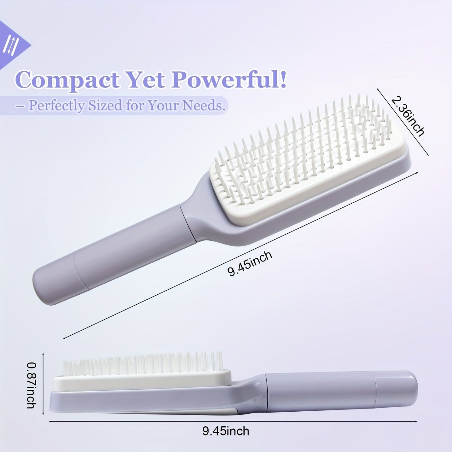 Rotating hair comb – Lavryn™