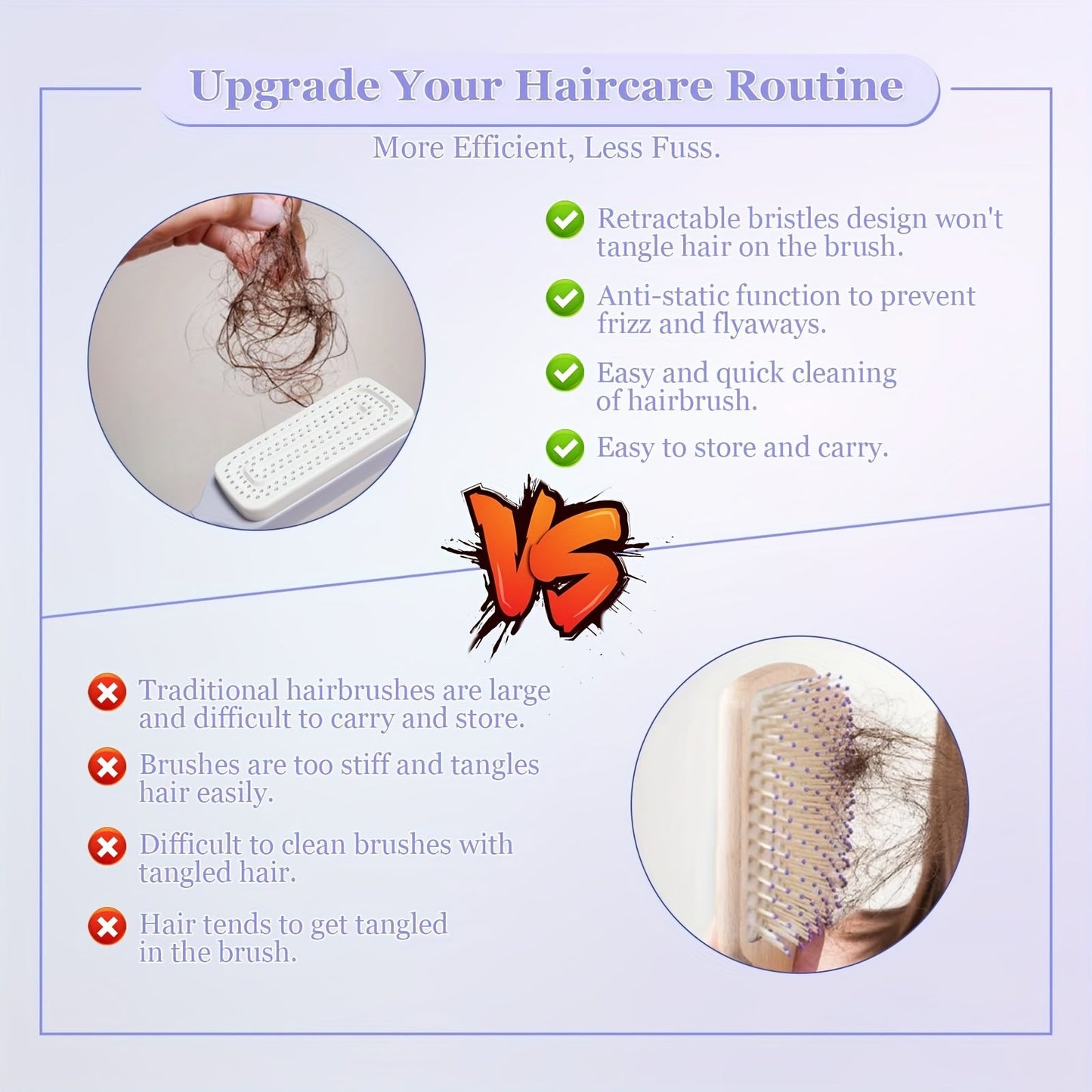 Rotating hair comb – Lavryn™